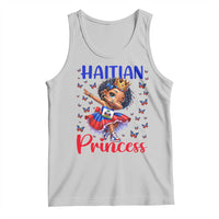 Cute Dabbing Haitian Princess Kids Graphic Tank Top Haiti Heritage Pride