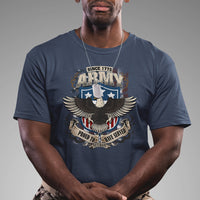 American Veteran T Shirt Since 1775 Army Proud To Have Served Veterant - Wonder Print Shop