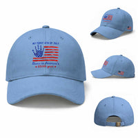 My First 4th of July Celebrate Semiquincentennial Cute Baseball Cap Born in America's 250th Year Patriotic Milestone Celebration