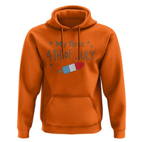 My First 4th of July Cute Summer Rocket Popsicle Hoodie Firecracker Ice Lolly Patriotic Baby Independence Holiday