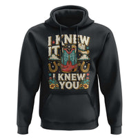 Retro Coastal Cowgirl I Knew It I Knew You Hoodie Pink Boots Vintage Country Pop Music Western Floral Graphic