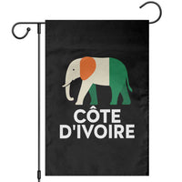 Proud Côte d'Ivoire Elephant Ivory Coast Flag Garden Flag Ivorian Pride Retro Souvenir