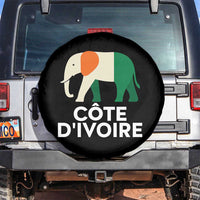 Proud Côte d'Ivoire Elephant Ivory Coast Flag Spare Tire Cover Ivorian Pride Retro Souvenir