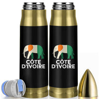 Proud Côte d'Ivoire Elephant Ivory Coast Flag Bullet Tumbler Ivorian Pride Retro Souvenir