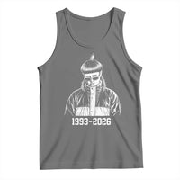 Retro Bowl Cut Music Icon Rip Memorial Tank Top 1993 2026 Internet Meme Pop Culture Fan