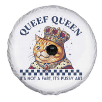 Queef Queen Its Not A Fart Royal Cat Spare Tire Cover Funny Adult Humor Gag Graphic