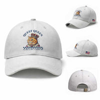 Queef Queen Its Not A Fart Royal Cat Baseball Cap Funny Adult Humor Gag Graphic
