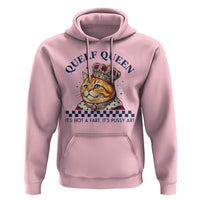 Queef Queen Its Not A Fart Royal Cat Hoodie Funny Adult Humor Gag Graphic