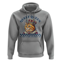 Queef Queen Its Not A Fart Royal Cat Hoodie Funny Adult Humor Gag Graphic