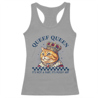 Queef Queen Its Not A Fart Royal Cat Racerback Tank Top Funny Adult Humor Gag Graphic