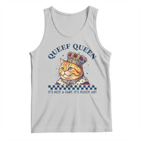Queef Queen Its Not A Fart Royal Cat Tank Top Funny Adult Humor Gag Graphic