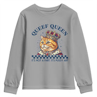 Queef Queen Its Not A Fart Royal Cat Youth Sweatshirt Funny Adult Humor Gag Graphic