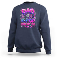 Dad Of The KPop Birthday Girl Glossy Balloon Music Lover Sweatshirt Cute Family Matching Party Graphic