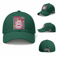 Cute Christian Faith Preppy Graphic Baseball Cap Jesus Is My Jam Strawberry Fruit Jar