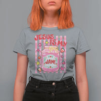 Cute Christian Faith Preppy Graphic T Shirt For Women Jesus Is My Jam Strawberry Fruit Jar