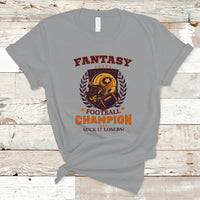 Fantasy Football T Shirt Funny Championship Champ Champion Trophy - Wonder Print Shop