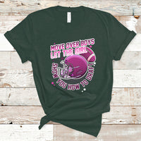 Fantasy Football T Shirt Move Over Boys Girls Draft Party Women - Wonder Print Shop