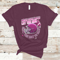 Fantasy Football T Shirt Move Over Boys Girls Draft Party Women - Wonder Print Shop