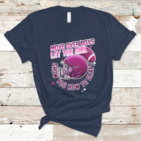 Fantasy Football T Shirt Move Over Boys Girls Draft Party Women - Wonder Print Shop