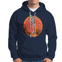 Golfing Skeleton Hoodie Funny Golf Skeleton Golf Lover Golfer Halloween Costume - Wonder Print Shop
