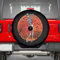 Golfing Skeleton Spare Tire Cover Funny Golf Skeleton Golf Lover Golfer Halloween Costume