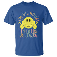 Funny Bilingual T Shirt Spanish Teacher Maestra I'm BilingualI Haha and Jaja Hispanic Heritage Month - Wonder Print Shop