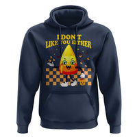 Candy Corn Hoodie I Don't Like You Either Funny Halloween Costume - Wonder Print Shop
