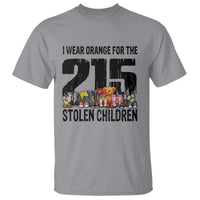 I Wear Orange For The 215 Stolen Children T Shirt Native Child Tribute 215 Memorial Awareness - Wonder Print Shop