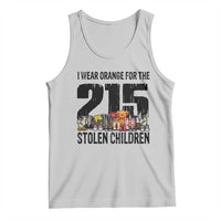 I Wear Orange For The 215 Stolen Children Tank Top Native Child Tribute 215 Memorial Awareness - Wonder Print Shop