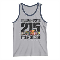 I Wear Orange For The 215 Stolen Children Tank Top Native Child Tribute 215 Memorial Awareness - Wonder Print Shop