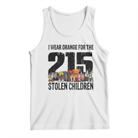 I Wear Orange For The 215 Stolen Children Tank Top Native Child Tribute 215 Memorial Awareness - Wonder Print Shop