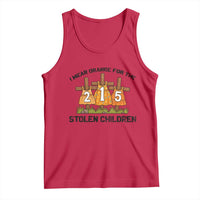Orange Shirt Day Tank Top I Wear Orange For The 215 Stolen Children - Wonder Print Shop
