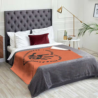 Orange Shirt Day Throw Blanket I Wear Orange For The Stolen Children 215 Memorial Tribute - Wonder Print Shop