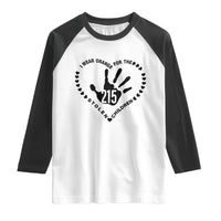 Orange Shirt Day Raglan Shirt I Wear Orange For The Stolen Children 215 Memorial Tribute - Wonder Print Shop