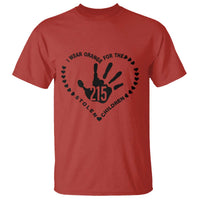 Orange Shirt Day T Shirt I Wear Orange For The Stolen Children 215 Memorial Tribute - Wonder Print Shop