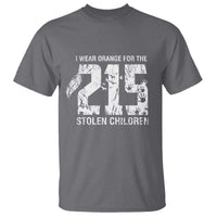I Wear Orange For The 215 Stolen Children T Shirt Orange Shirt Day 215 Memorial Awareness - Wonder Print Shop