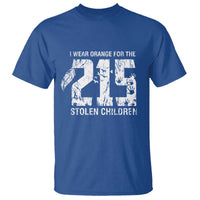 I Wear Orange For The 215 Stolen Children T Shirt Orange Shirt Day 215 Memorial Awareness - Wonder Print Shop