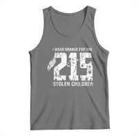 I Wear Orange For The 215 Stolen Children Tank Top Orange Shirt Day 215 Memorial Awareness - Wonder Print Shop