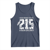 I Wear Orange For The 215 Stolen Children Tank Top Orange Shirt Day 215 Memorial Awareness - Wonder Print Shop