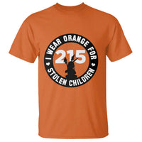 Orange Shirt Day 215 Memorial T Shirt I Wear Orange For Stolen Children Indigenous Tribute - Wonder Print Shop