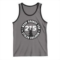 Orange Shirt Day 215 Memorial Tank Top I Wear Orange For Stolen Children Indigenous Tribute - Wonder Print Shop