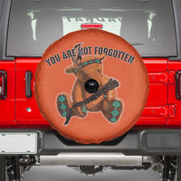 Orange Shirt Day Memorial Bear Spare Tire Cover You Are Not Forgotten Stolen Children Tribute - Wonder Print Shop