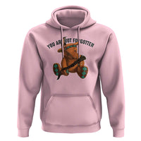 Orange Shirt Day Memorial Bear Hoodie You Are Not Forgotten Stolen Children Tribute - Wonder Print Shop