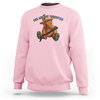 Orange Shirt Day Memorial Bear Sweatshirt You Are Not Forgotten Stolen Children Tribute - Wonder Print Shop