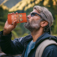 Orange Shirt Day Memorial Moccasins 4 in 1 Can Cooler Tumbler You Are Not Forgotten Indigenous Remembrance for Stolen Children - Wonder Print Shop