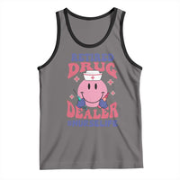 Funny Retired Drug Dealer Tank Top Retro Nurse Life Retirement Gift for Healthcare Workers - Wonder Print Shop
