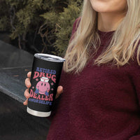 Funny Retired Drug Dealer Tumbler Cup Retro Nurse Life Retirement Gift for Healthcare Workers - Wonder Print Shop