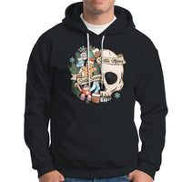 Skull Christmas Hoodie Sorta Scary Sorta Merry - Wonder Print Shop