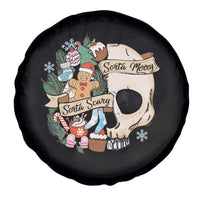Skull Christmas Spare Tire Cover Sorta Scary Sorta Merry