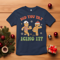 Nurse Christmas T Shirt Did You Try Icing It Funny Saying - Wonder Print Shop